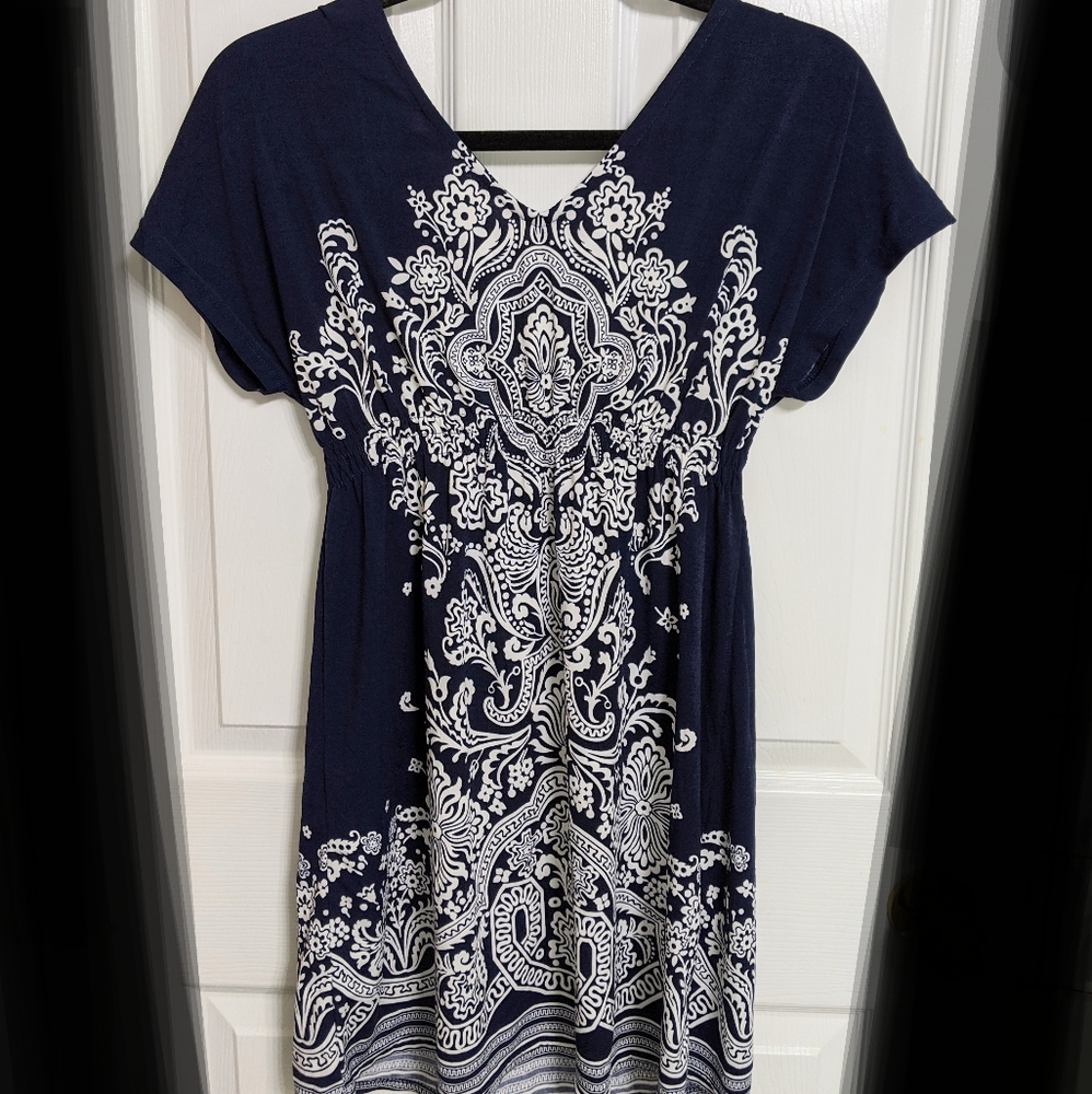 Printed Vintage Dress